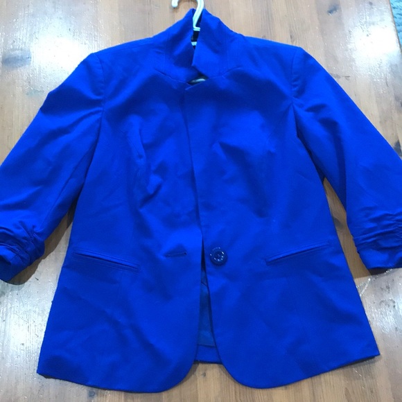 Great conditioned vibrant blue light jacket - Picture 1 of 3